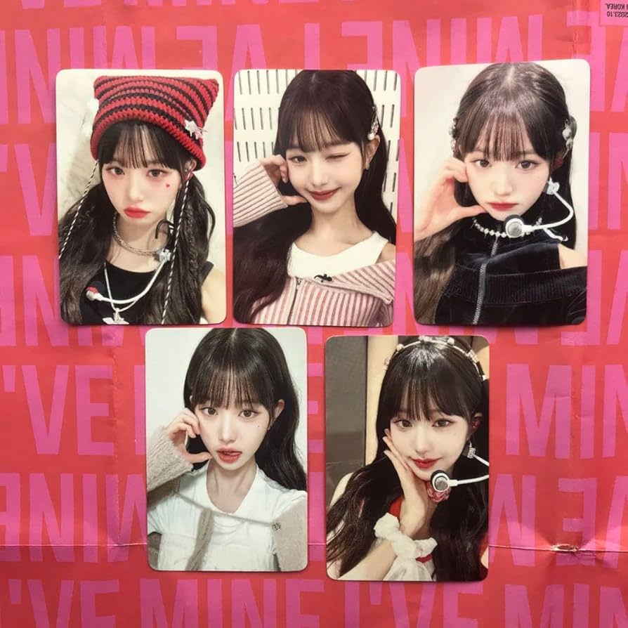 IVE I'VE会場限定mine 特典 ウォニョントレカ 5枚