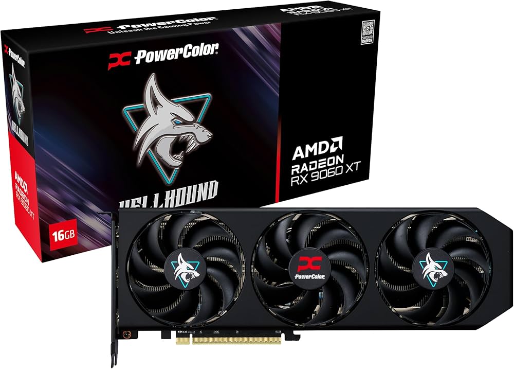 Amazon | Power Color AMD Radeon RX9060XT 搭載 グラフィックボード