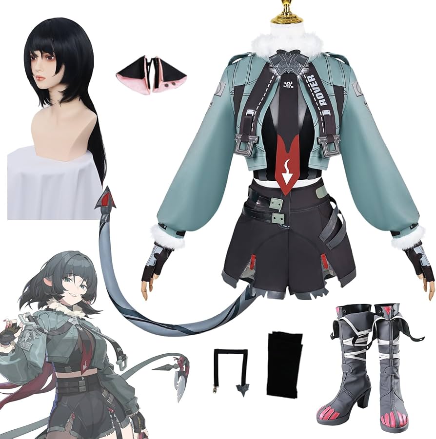 Amazon.co.jp: ゼンレスゾーンゼロ ジェーン・ドゥ コスプレ衣装 +