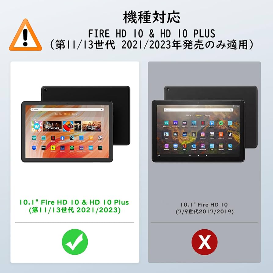 Amazon.co.jp: Fire HD 10 ケース MoKo Fire HD 10 & 10 Plus 2023