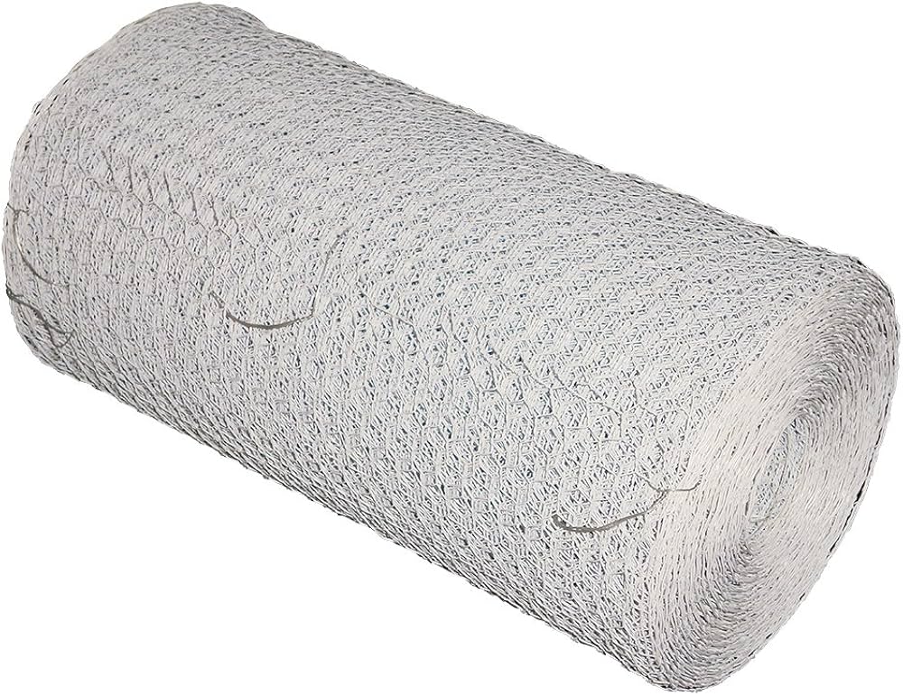 Amazon | 和気産業(Waki Sangyo) ビニール被覆鉄線亀甲金網 ホワイト