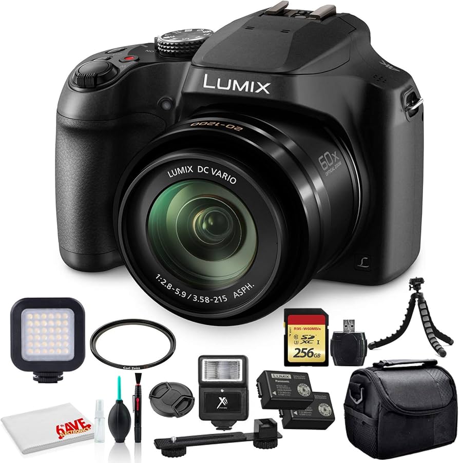 Amazon.com : Panasonic Lumix DC-FZ80D / DC-FZ85D Digital Camera