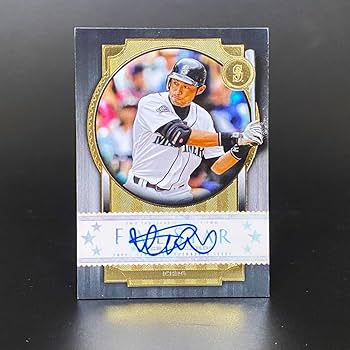 イチロー 阪神タイガースOB サイン色紙 イチロー直筆サイン色紙、CD