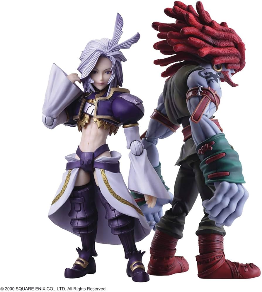 Amazon | Final Fantasy Ix Bring Arts Kuja & Amarant Coral AF Set