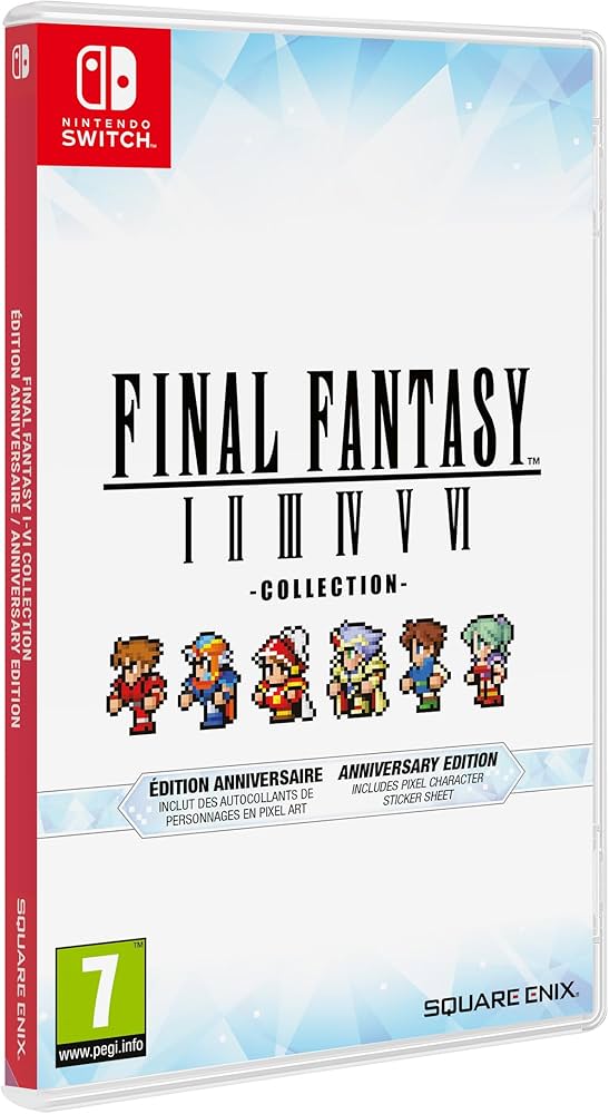 Amazon.com: Square Enix Final Fantasy I-VI Collection Anniversary