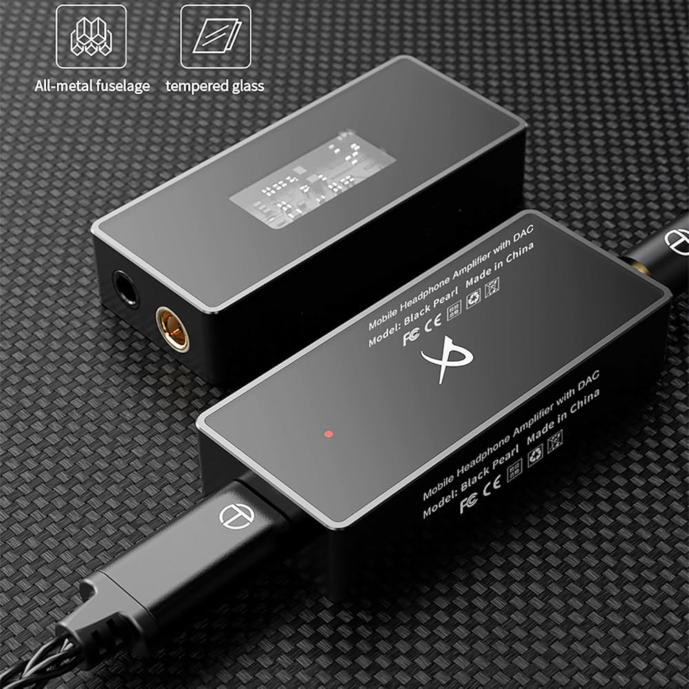 Amazon.co.jp: Linsoul TRN Black PearlポータブルHiFiデジタル