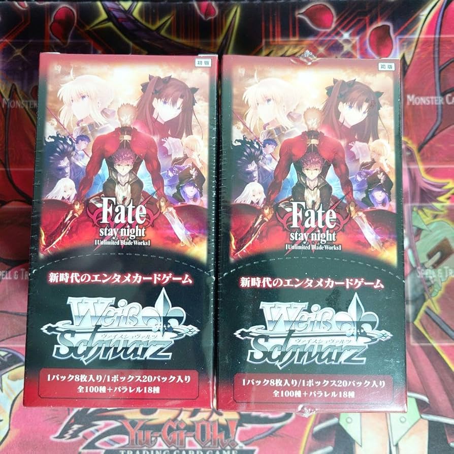 新品【初版】ヴァイスシュヴァルツfate stay night UBW デッキ