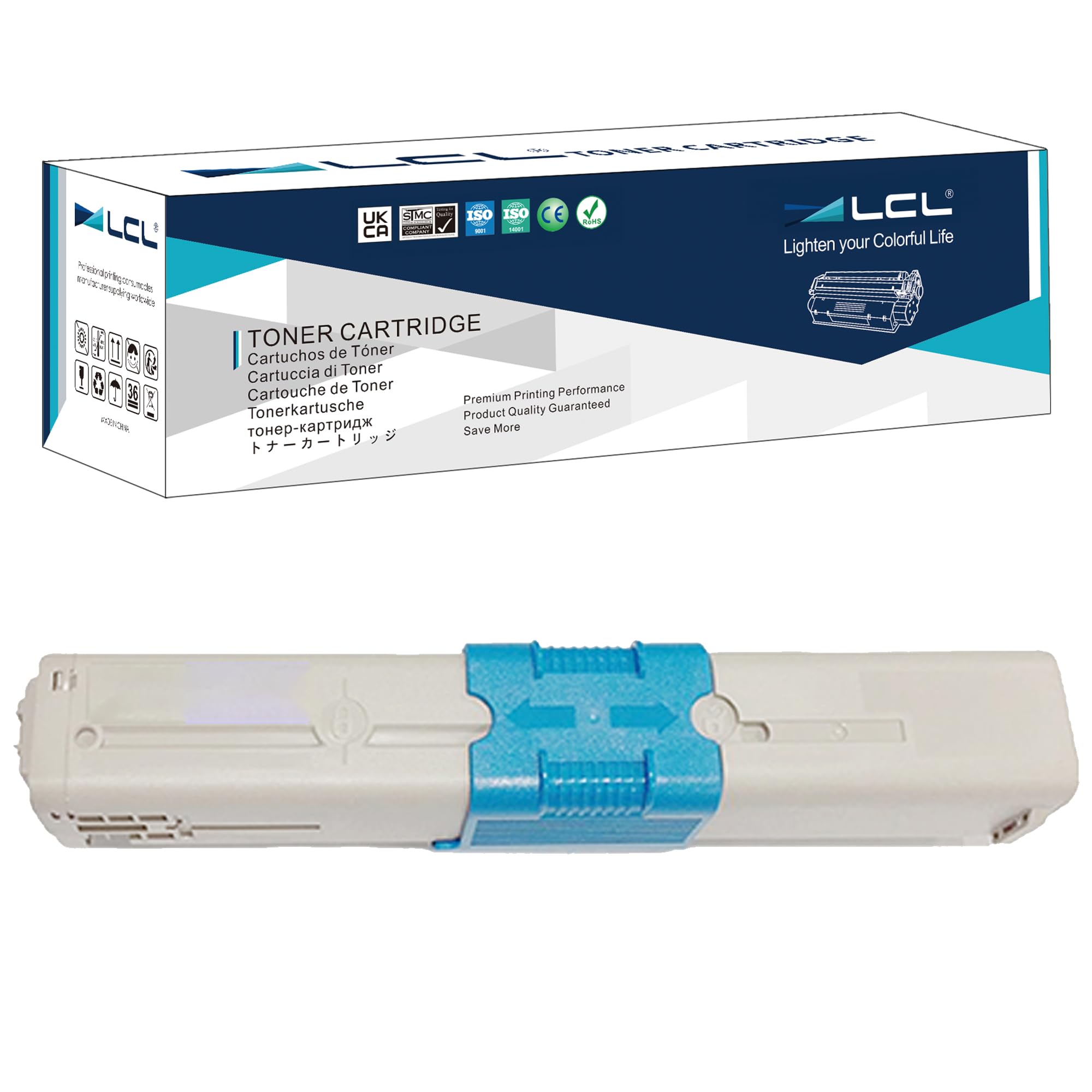 Amazon.co.jp: LCL OKI用 TC-C4A TC-C4AY1 TC-C4AY2 増量（1パック