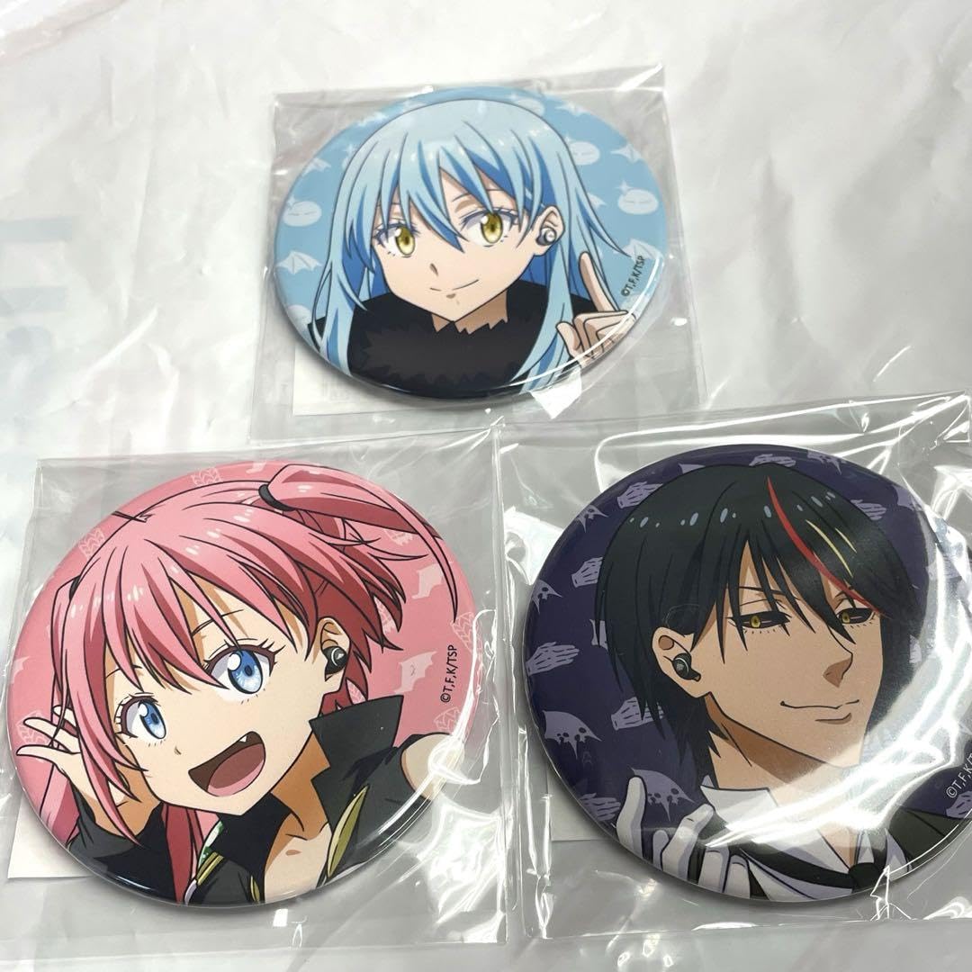 Amazon.co.jp: 転スラ リムル ミリム ディアブロ 缶バッジ 音アニ 限定