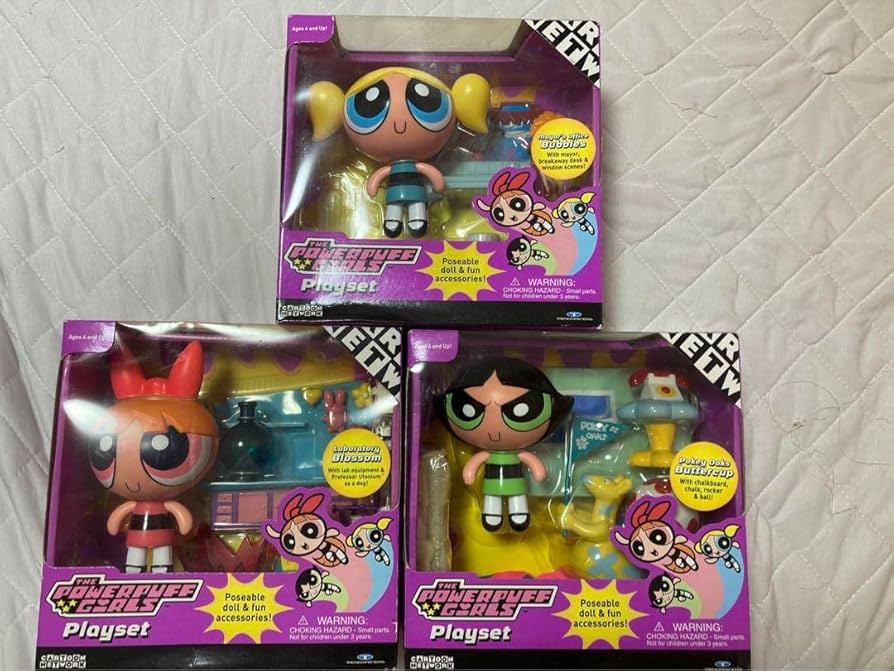 Amazon.co.jp: パワーパフガールズ プレイセット セガトイズ バブルス