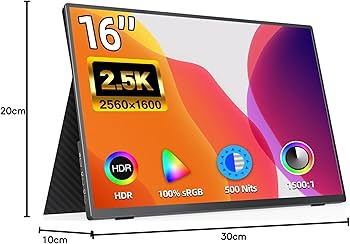 Amazon.co.jp: kksmart モバイルモニター 16インチ 自立型 薄型 軽量