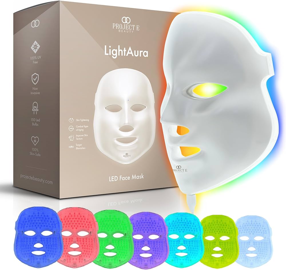 Skin Rejuvenation Photon Mask by Project E Beauty | 7-Color LED