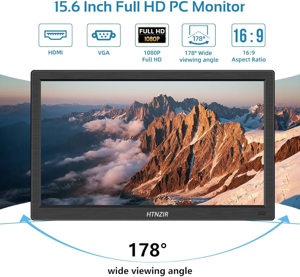 Amazon.co.jp: モバイルモニター 15.6 1920*1080 IPS ポータブルHDMI