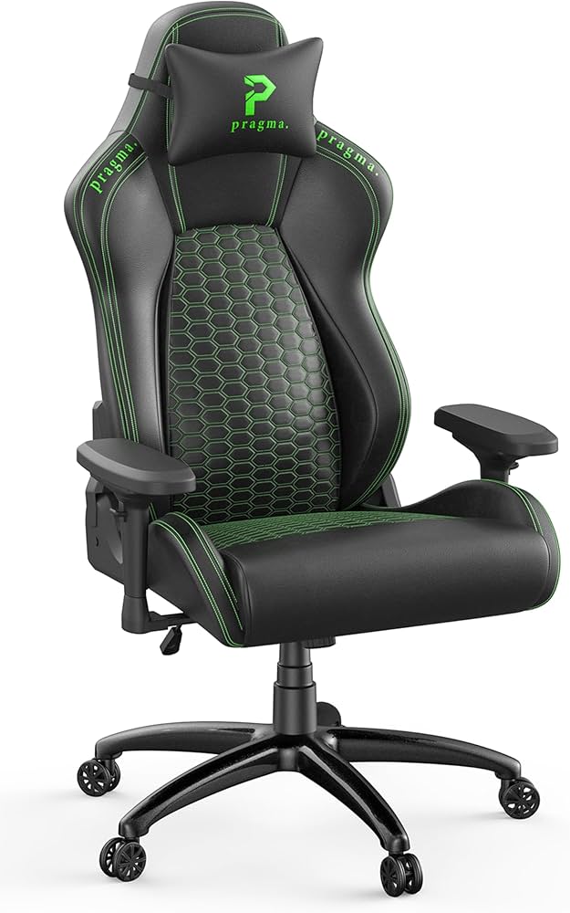 Amazon.co.jp: 【Pragma. 】ゲーミングチェア 座面極厚ウレタン