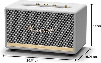 Marshall 1002483 Acton II Bluetooth Home Speaker, (White) : Amazon