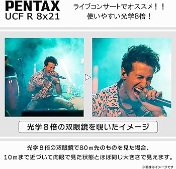 Amazon.com : Pentax 8x21 UCF R Porro Prism Binoculars : Binoculars