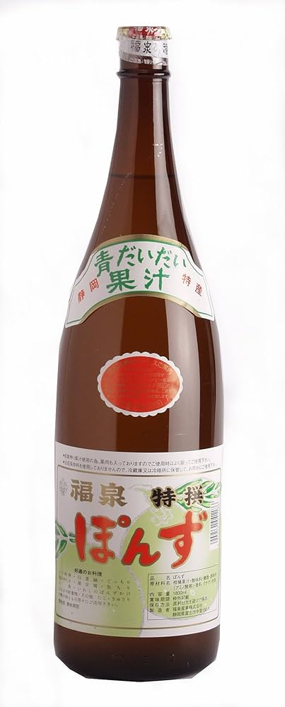 Amazon.co.jp: 福泉 ぽんず 特選 1.8L : 食品・飲料・お酒