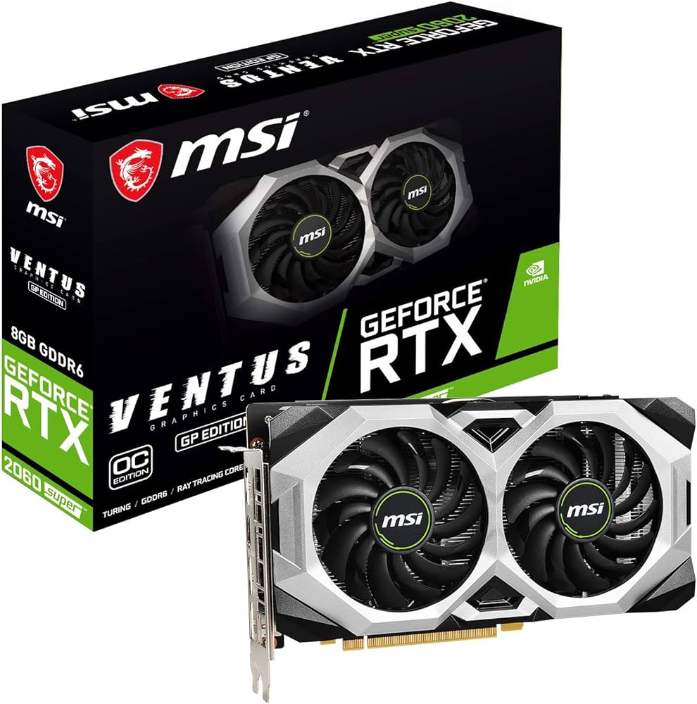 Amazon | MSI GeForce RTX 2060 SUPER VENTUS GP OC/A グラフィックス