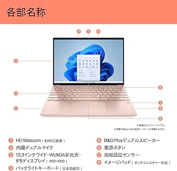 Amazon | HP ノートパソコン Pavilion Aero 13-be 2023年モデル 13.3