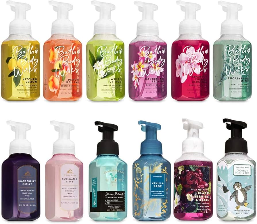 Amazon.co.jp: Bath and Body Works ハンドソープ 12本詰め合わせ