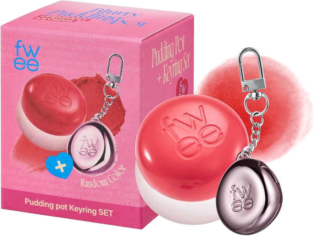 Amazon.com: fwee Blurry Pudding Pot + Keychain SET | Airbrushed
