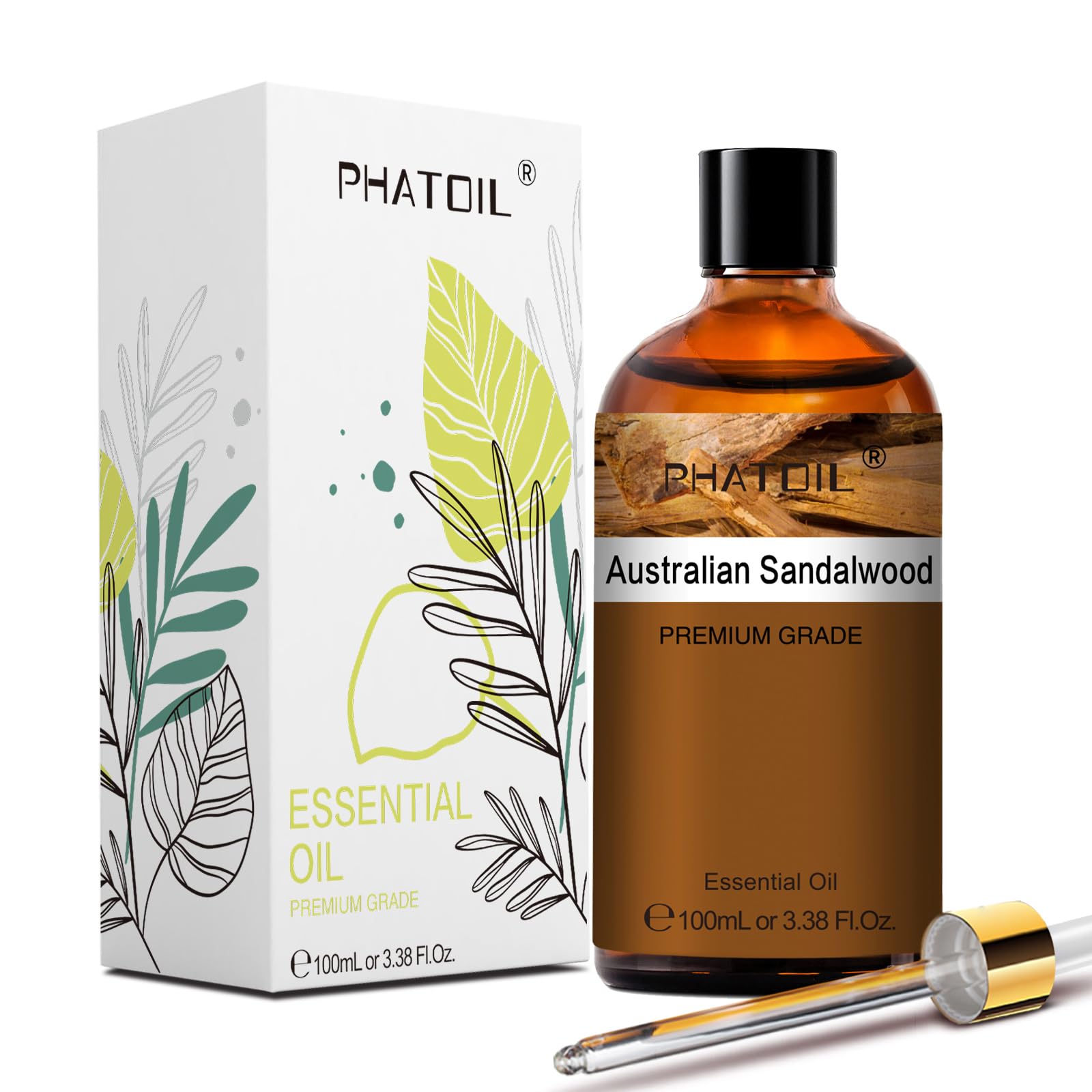 Amazon.co.jp: PHATOIL サンダルウッド アロマオイル 白檀 精油