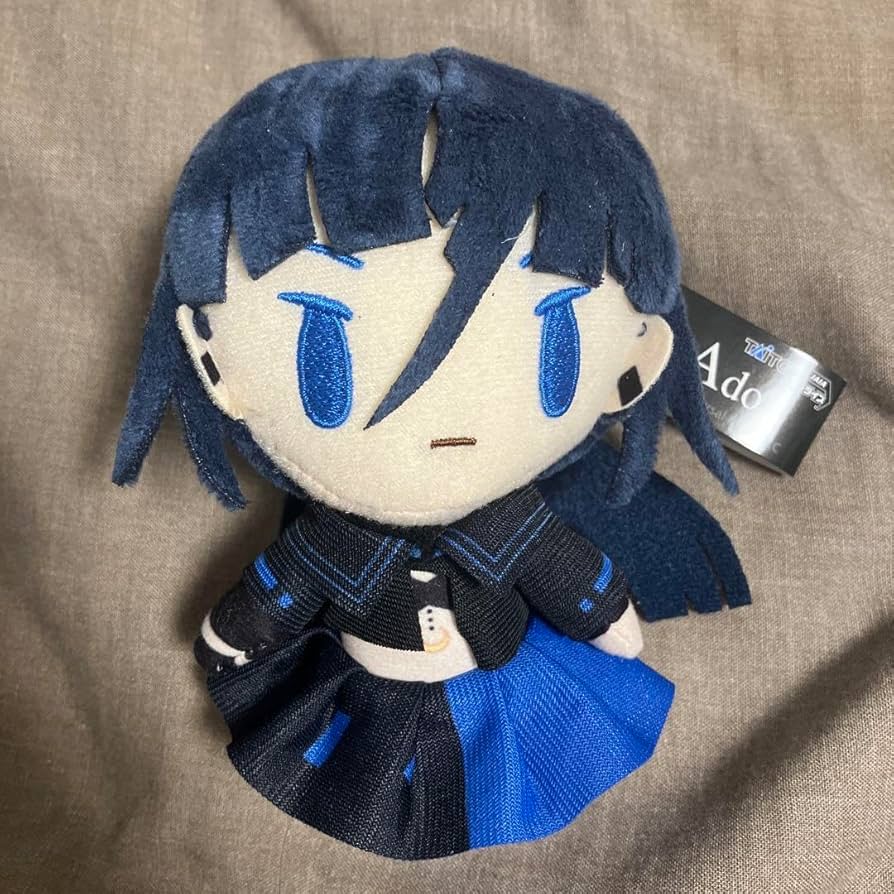 Amazon.co.jp: Ado うっせぇわ ぬいぐるみ マスコット タグ : おもちゃ