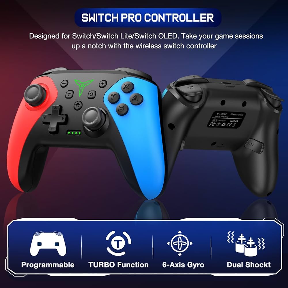 Amazon.com: Wireless Switch Controller for Nintendo Switch/Switch