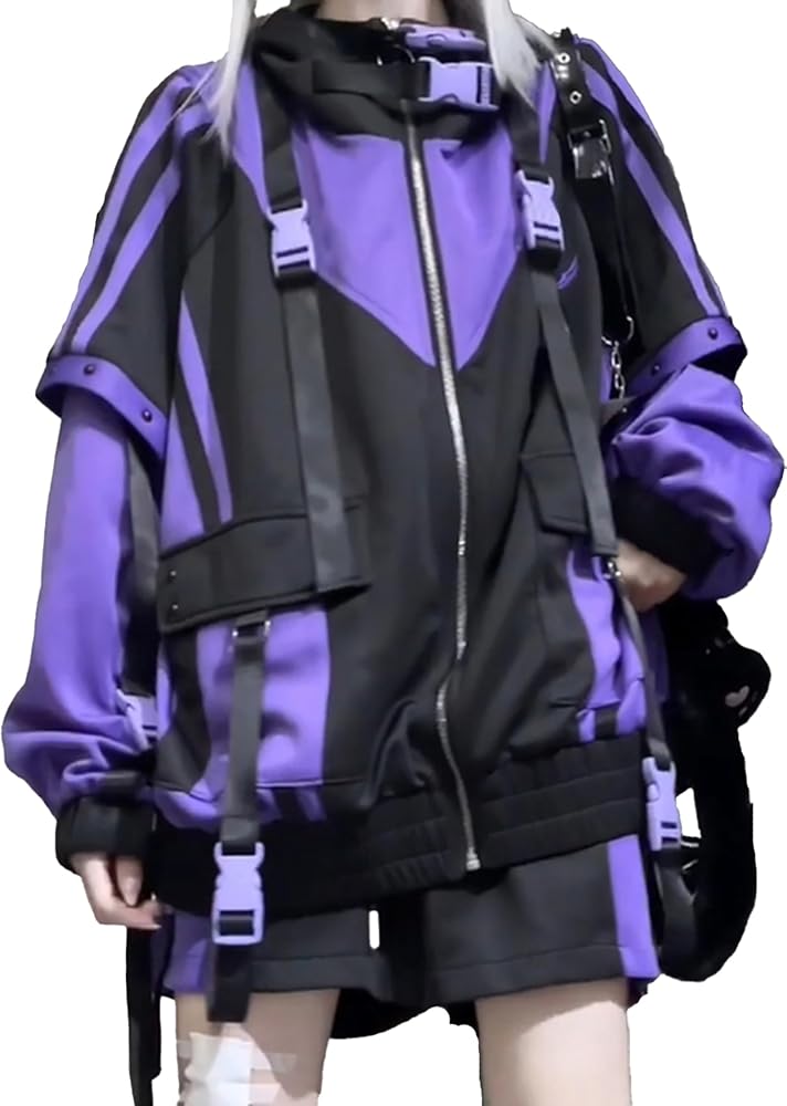 Amazon.co.jp: [XHSUKADO] 地雷系 パーカー 機能服 サブカル系