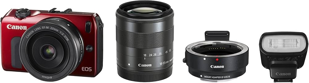 Amazon | Canon ミラーレス一眼カメラ EOS M ダブルレンズキット EF