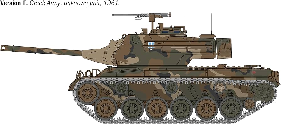 Amazon | イタレリ 1/35 アメリカ M47 パットン プラモデル IT6763