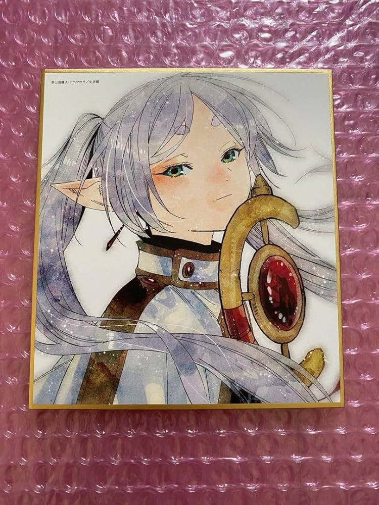 Amazon.co.jp: 葬送のフリーレン Bluray 特典 描き下ろし ミニ色紙