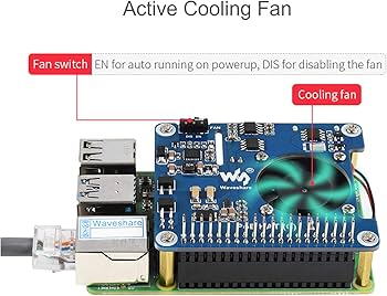 Amazon.co.jp: waveshare PoE HAT Raspberry Pi 4 B/3 B+用 Power Over