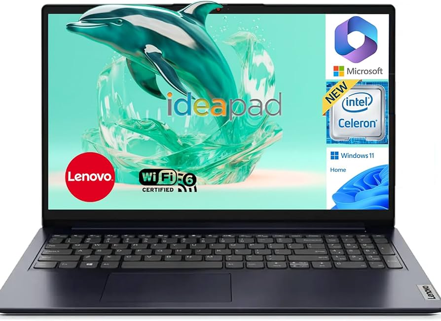 Amazon.com: Lenovo IdeaPad 15.6 Inch Laptop Computer with 1-Yr