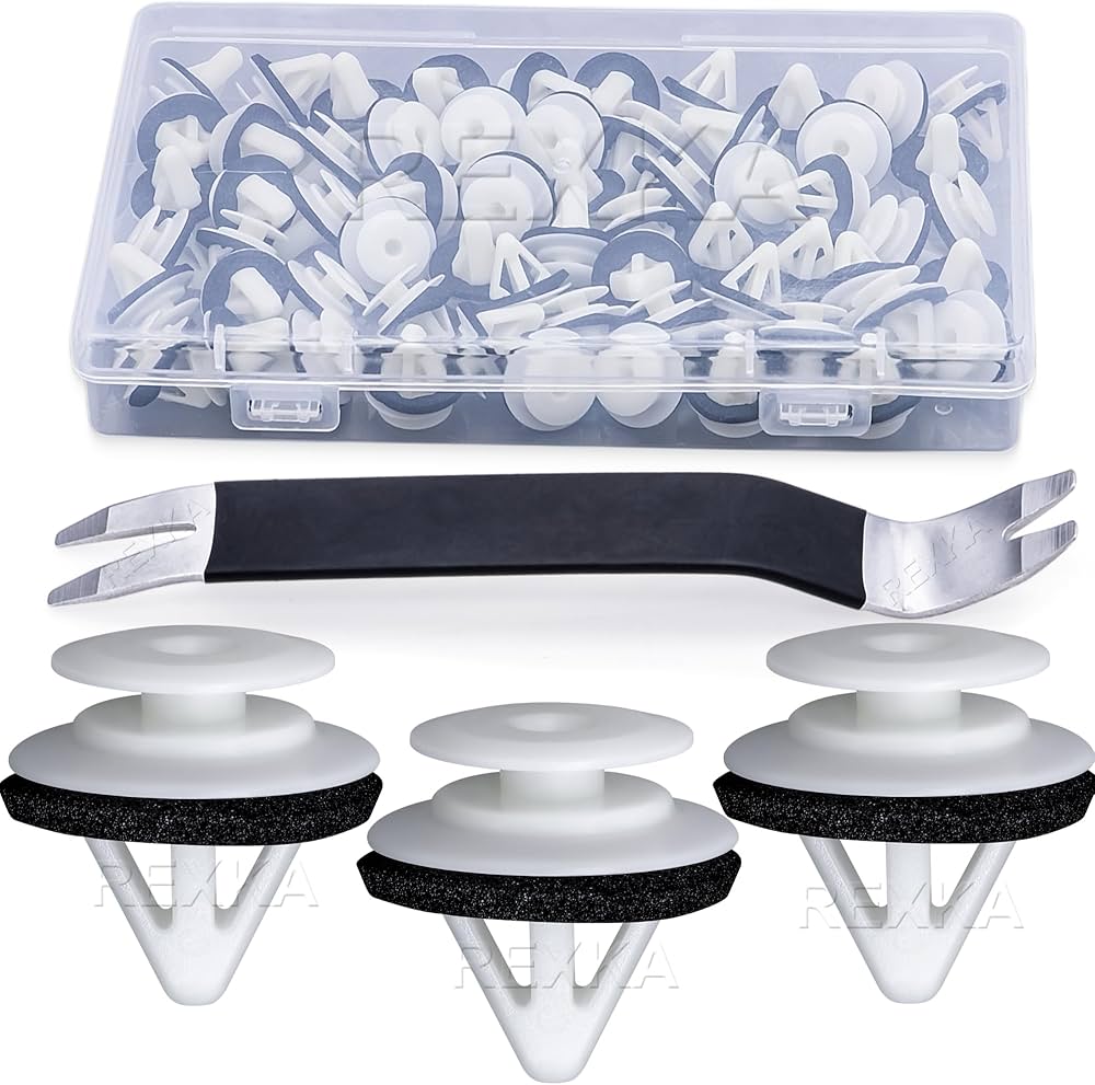 Amazon.com: Rexka 51pcs Door Trim Panel Retainer Clips for Mazda