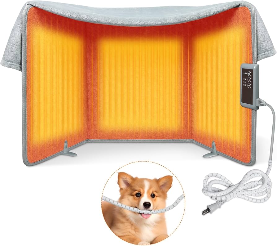 Amazon | 【高温版85℃・ブランケット付き】DRAWWIND パネルヒーター 遠