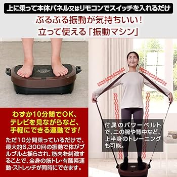 Amazon | 【正規品】ブルブル振動マシン [ライフフィット] 2Way