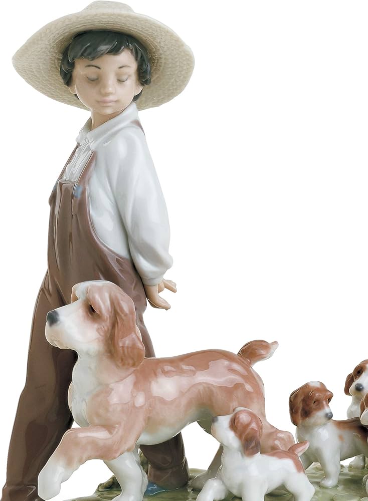 LLADRO リヤドロ PUPS IN BOX 1121 フィギュリン フィギュリン