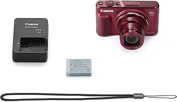 Amazon | Canon デジタルカメラ PowerShot SX720 HS レッド 光学40倍