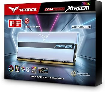 TEAMGROUP RAM Team D4 3200 16GB C16 T-Force Xtreem ARGB K2 W at