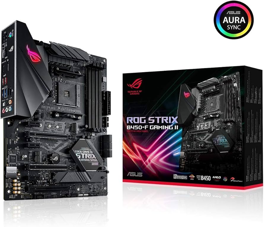 ASUS ROG Strix B450-F Gaming II AMD AM4 (3rd Gen Ryzen™) ATX