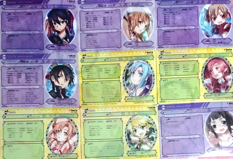 Amazon.co.jp: ソードアート オンライン クリアステータスカード