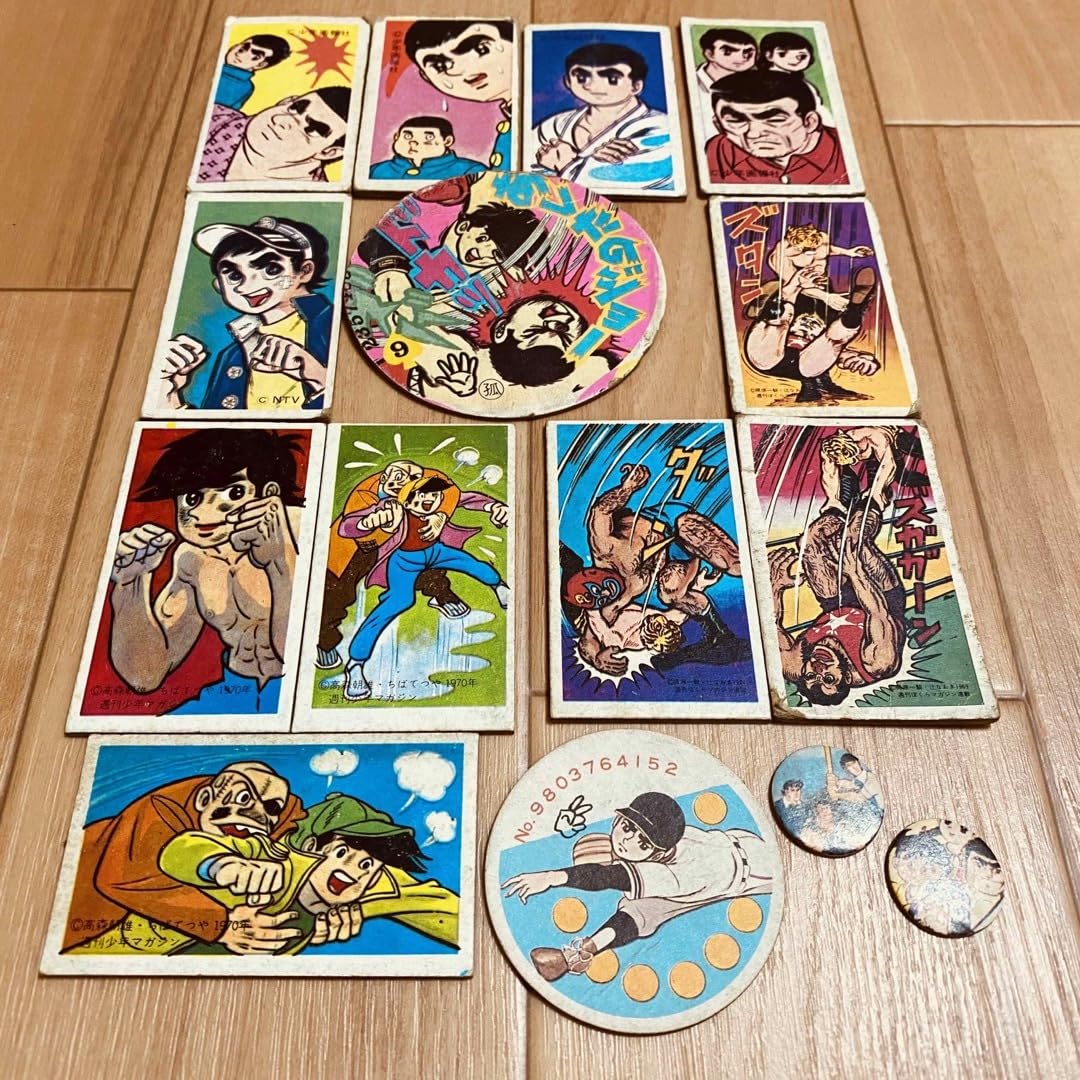 Amazon | 昭和レトロ 駄菓子屋 メンコ コレクションJ | めんこ | おもちゃ