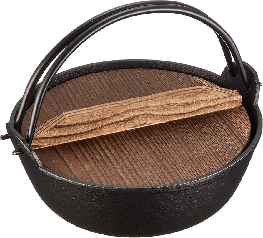 Amazon｜岩鋳 Iwachu ふる里鍋 深型16cm 黒焼付 直火用 南部鉄器 21006