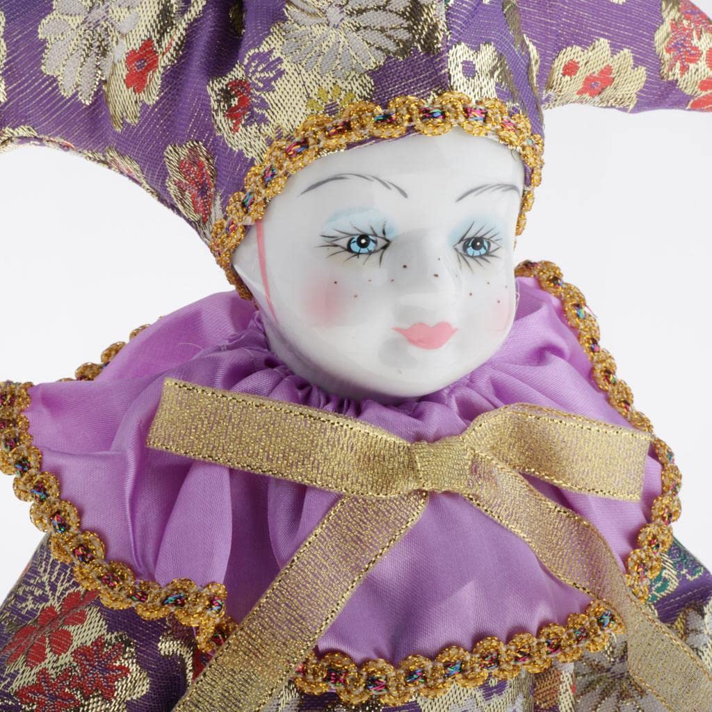 Amazon.co.jp: DYNWAVE ピエロ人形 ピエロドール 磁器人形 39cm 装飾