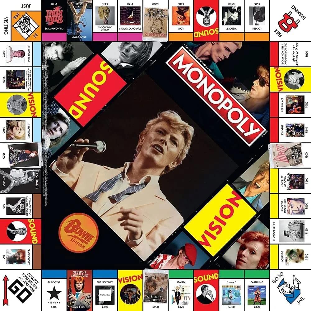Amazon.com: MONOPOLY: David Bowie | Collector's Edition