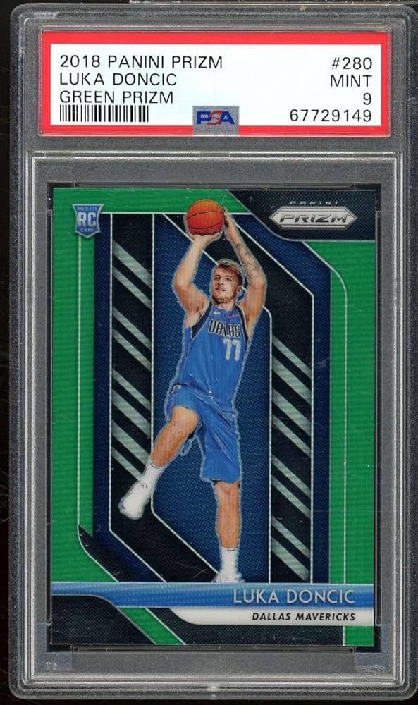 PANINI prizm DONCIC NBA ルーキー PSA9 大人気 PANINI prizm DONCIC