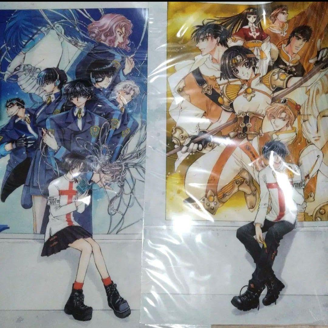 新品 年代物 CLAMP X クリアファイル 昴流 星史郎 A4サイズ 通販 激安
