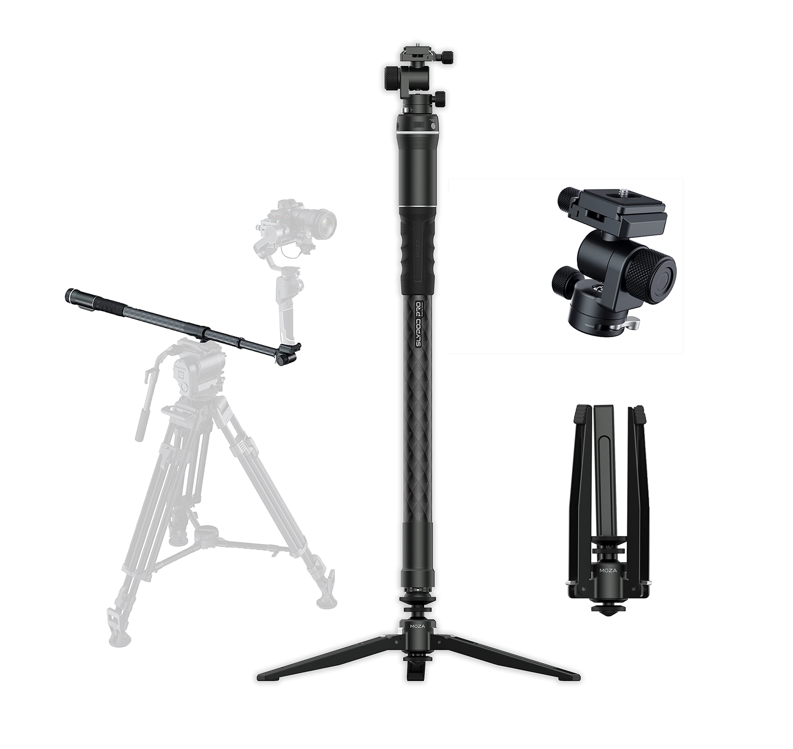 Amazon.com : Carbon Fibre MOZA Slypod PRO Master Kit Motorised