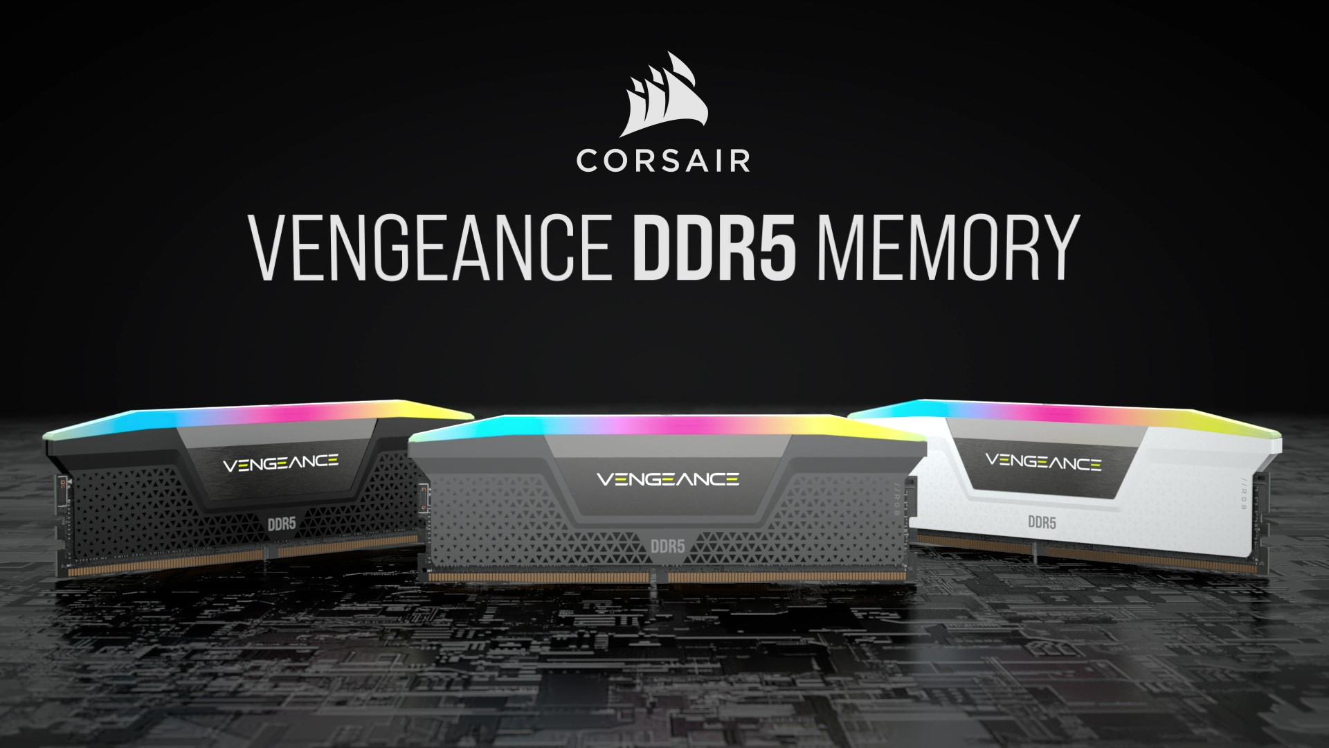 CORSAIR Vengeance RGB DDR5 RAM 96GB (2x48GB) 6400MHz CL32 Intel